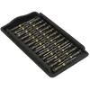 Image de Jeu de tournevis Wera Kraftform ESD Micro Big Pack 1 antistatique (ESD) 25 pièces cruciforme Phillips, TORX, TORX PLUS®, pentalobe, vis à fente, 6 pans