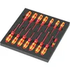 Image de Module Mousse Avec Tournevis Isolés Vde 16 Pièces - 9711