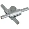 Image de Dehn Pince MV St/tZn p. Rd 10mm avec 391050, Accessoires électroniques + boîtier, Argent