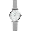 Image de Fossil, Montre, Carlie Mini, Argent, (Horloge analogique, 28 mm)