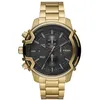 Image de Montre chronographe Griffed de Diesel en acier inoxydable doré pour homme, DZ4522