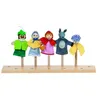 Image de Goki marionnettes à doigt Set 4 Pieces Roodkapje 10,5-11cm