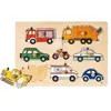 Image de Puzzle à boutons Moyens de transport 8 éléments