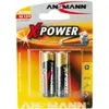 Image de Ansmann 1x2 piles alcalines Mignon AA LR 6 X-Power (2 pcs, AA), Batteries + piles