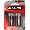 Image de Ansmann RED LINE - Pile 2 x C - carbone (2 pcs, C, 7000 mAh), Batteries + piles