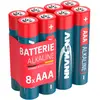 Image de Ansmann Red Alkaline (8 pcs, AAA), Batteries + piles