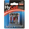Image de HyCell Pile Micro AAA (4 pcs, AAA, 800 mAh), Batteries + piles