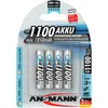 Image de Ansmann Type 1100 (4 pcs, AAA, 1050 mAh), Batteries + piles