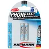 Image de ANSMANN Energy Phone - Batterie 2 x AAA - NiMH - (rechargeables) - 800 mAh