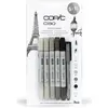 Image de Copic, Marqueur, Tons gris chauds (6x)