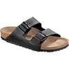 Image de Birkenstock, Unisexe, Sandales, Arizona Birko-Flor Schmal, Noir, (37)