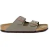 Image de Birkenstock, Unisexe, Sandales, Arizona Birko-Flor Nubuk étroit, Marron, (42)