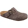 Image de Birkenstock, Femmes, Sandales, Boston Feutre de laine Étroit, Beige, (36)