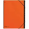 Image de Classeur à Soufflet Tendance A4 10 Compart. Orange