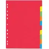 Image de Intercalaire Carton A4 à 10 Touches 5 Couleurs