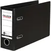 Image de Falken, Classeur, Classeur 80mm DIN A5 horizontal Matériau : Carton dur noir (A5, De part et d'autre, 80 mm, 1 pcs)
