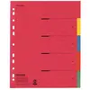 Image de Falken intercalaire carton 230g a4 extra large 5 positions 80002009