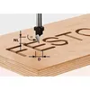 Image de Fraise à graver HW avec queue de 8mm FESTOOL HW S8 D11/60° - 491003