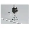 Image de Festool, Tête de fraisage, Fraises à rainurer en V HW S8 D18-90°/Alu