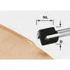 Image de Fraise à affleurer HW FESTOOL HW D 19/15 S8 OFK 700 - 491666