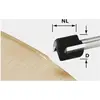 Image de Festool, Tête de fraisage, Fraise à affleurer HW D 19/16 S8 OFK 700