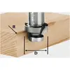 Image de Festool, Tête de fraisage, Fraise à moulurer HW R4-OFK 500