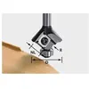 Image de Festool, Tête de fraisage, Fraise à moulurer à plaquettes réversibles S8 HW R1,5 D28 KL12,7 MFK