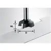 Image de Festool, Tête de fraisage, Fraise à surfacer S8 HW MFK