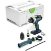 Image de Perceuse-visseuse à percussion 18 V TPC 18/4 I-Basic QUADRIVE (sans batterie ni chargeur) + Systainer SYS3 FESTOOL 575604