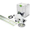 Image de Scie circulaire TS 75 EBQ-Plus-FS - 1600W Ø210 mm - FESTOOL - avec Rail FS 1400/2 + lame Wood universal - 576115
