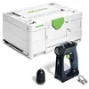 Image de Perceuse-visseuse 18V CXS 18-BASIC (sans batterie ni chargeur) + Systainer³ - FESTOOL - 576882