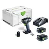 Image de Perceuse-visseuse 10,8V TXS 12 2,5-Plus + 2 batteries 2,5Ah + chargeur + coffret SYSTAINER SYS3 M 187 - FESTOOL - 576873