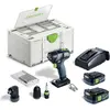 Image de Festool, Perceuse + Visseuses sans fil, Perceuse-visseuse sans fil TXS 12 2,5-Set (Perceuse-visseuse)