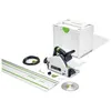 Image de Scie plongeante TS 55 FEBQ-Plus-FS - FESTOOL - Avec lame Ø160 mm Wood + Rail FS1400/2 + Systainer - 577010