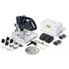 Image de Scie à onglets sans fil SYMMETRIC SYMC 70 4,0 EBI-Plus - FESTOOL - avec 2 batteries 18v 4.0Ah - chargeur - sytainer - 577464