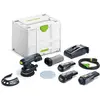Image de Festool, Ponceuse + polisseuse, Ponceuse excentrique sans fil ETSC 125 3,0 I-Set (Ponceuse excentrique)