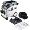 Image de Festool, Aspirateur industriel, Aspirateur de mucosités CTM 36 EI AC-PLANEX (Aspirateur eau et poussière)