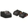 Image de Fein, Batterie outillage + chargeur, 2x batterie + chargeur Kit de démarrage sur batterie ProCORE 18 V 4.0 Ah AS (18 V)