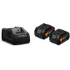 Image de Pack de 2 batteries 18V GBA 5Ah AS AMPShare avec chargeur - FEIN - 92604246010