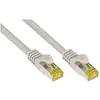 Image de Good Connections Câble patch RJ45 avec câble brut Cat.7 et protection de nez de verrouillage (RNS), S/FTP, PiMF (S/FTP, CAT7, 30 m), Câble réseau