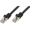 Image de Good Connections Câble patch RJ45 avec câble brut Cat.7 et protection de nez de verrouillage (RNS), S/FTP, PiMF (S/FTP, CAT7, 0.25 m), Câble réseau