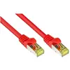Image de Good Connections Câble patch RJ45 avec câble brut Cat.7 et protection de nez de verrouillage (RNS), S/FTP, PiMF (S/FTP, CAT7, 5 m), Câble réseau