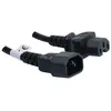 Image de Rallonge Secteur C14 / C15 Noire - 18 M