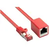 Image de Good Connections RNS Rallonge de câble patch avec protection d'encliquetage, Cat. 6, S/FTP, PiMF, PVC, 250MHz, OFC (PiMF, S/FTP, CAT6, 3 m), Câble réseau