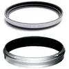 Image de Fujifilm Kit de résistance aux intempéries pour X100V (49 mm, Filtre de protection), Filtre photo, Argent