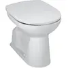 Image de Laufen, Cuvette toilettes + bidet, WC au sol PRO chasse d'eau basse position, 6 l pergamon