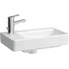 Image de Laufen, Lavabo, Lave-mains PRO S 480x280mm asym li m ÜL 1 HL-exécution we LCC (280 mm, 480 mm)