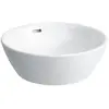 Image de Laufen, Lavabo, Vasque PRO B 420x420mm avec cuvette sans robinetterie blanc LCC (420 mm, 420 mm)