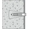 Image de Hewi, Miroir, Matériel de fixation 801/805 Poignée de support pour béton cellulaire (P2)