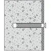 Image de Hewi, Miroir, Visserie de fixation 802 Supports pour murs en béton (C20/C25) (30 x 123 cm)